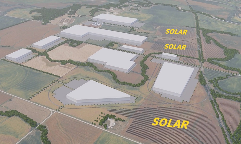 Rendering of the Mid-America Rail Campus.